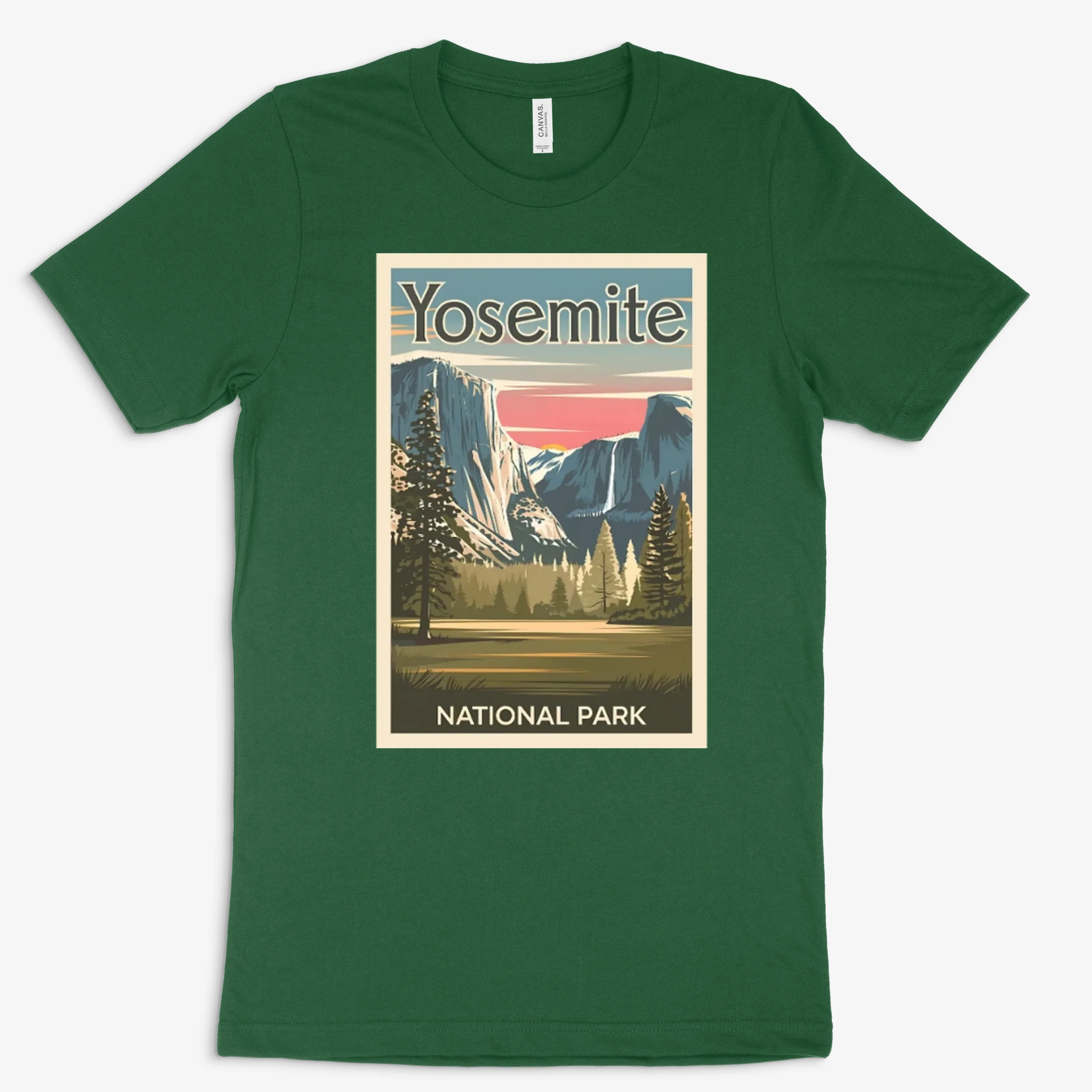 Yosemite National Park Retro Souvenir