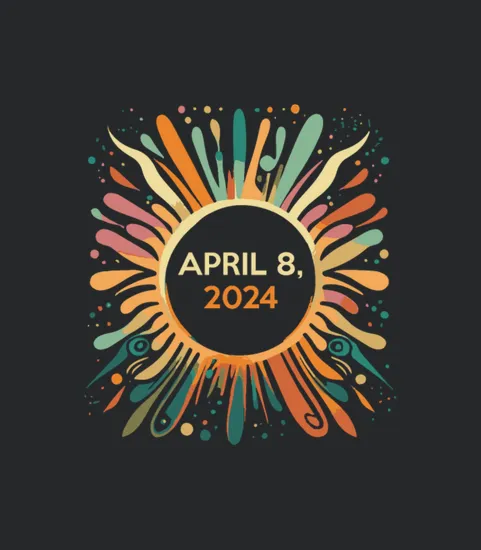 Total Eclipse April 8 2024 Totality