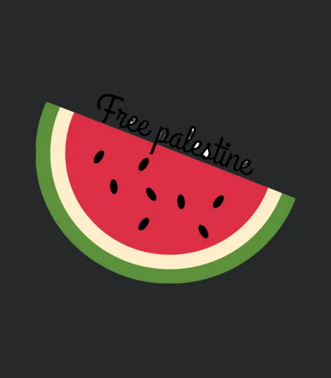 Free Palestine Watermelon