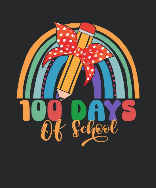 100 Days Of School Rainbow