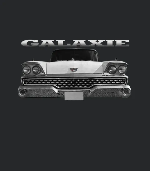 1959 Ford Galaxie Front White
