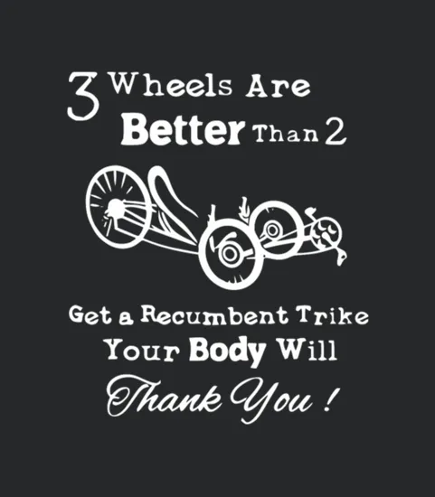 3 Wheels Are Better Than 2 Recumbent Trike