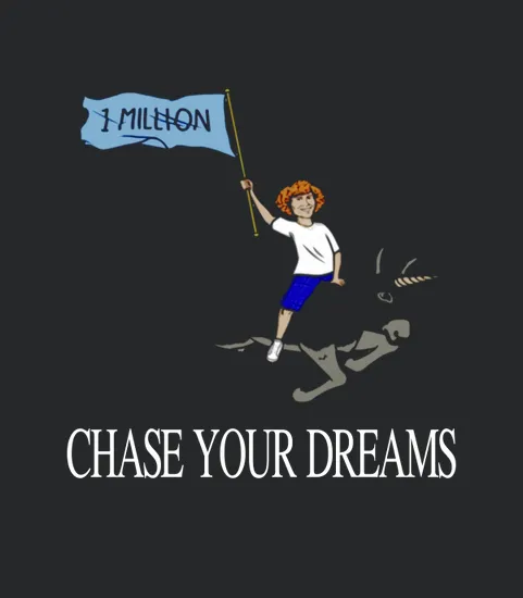 Danny Duncan Gary Winthorpe Donkey Chase Your Dreams Black Youth B077ryj91c 1