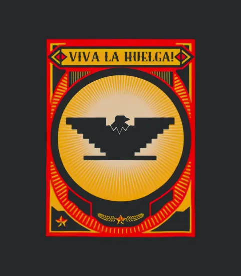 Huelga Bird Mexican Farmer United Farm Workers Labor Union
