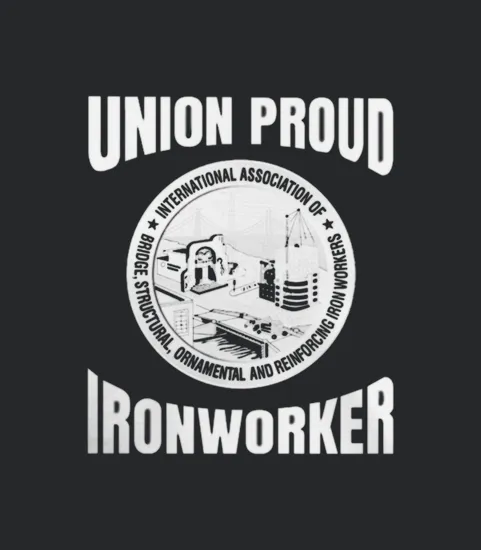 International Association Of Bridge Union Proud Ironworker