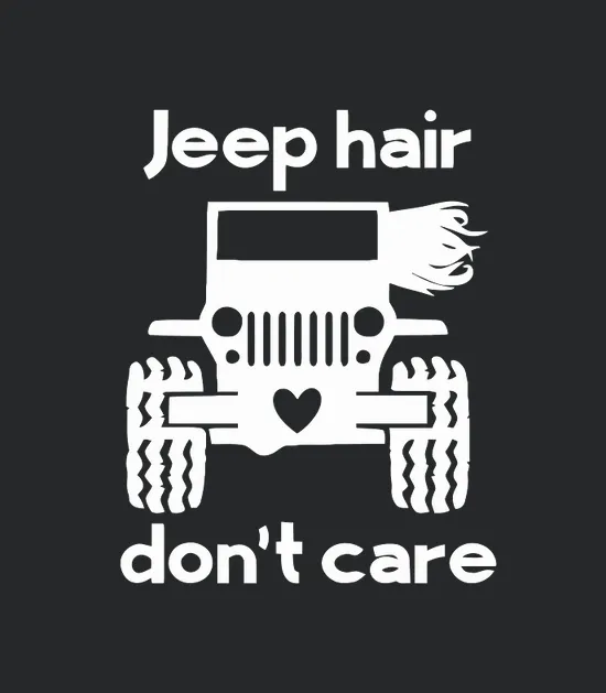 Jeep Hair Dont Care Womens