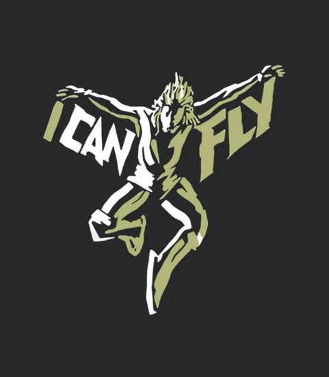 Vintage Wwe Kofi Kingston I Can Fly Ladies