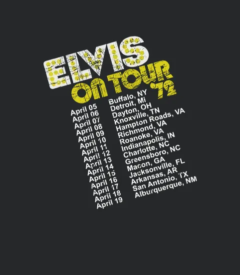 2 Sides Elvis Presley Tour