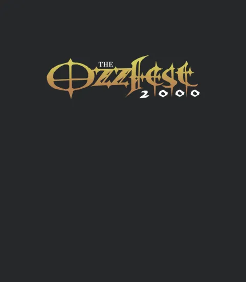 2 Sides Ozzy Osbourne Ozzfest 2000 Vintage