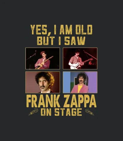 I Saw Frank Zappa On Stage