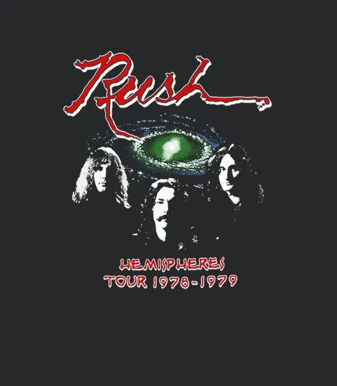 Rush Hemispheres Tour 1978