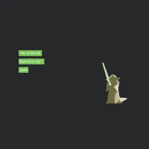 Funny Star Wars Yoda Quote