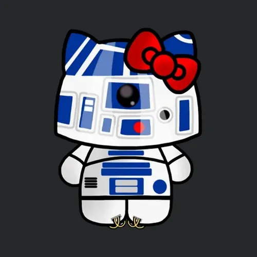 Hello Kitty Star Wars R2d2