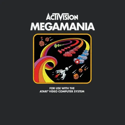 Megamania Activision Arcade Video Game Atari Retro 80s Box