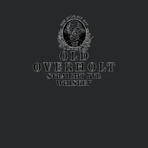 Old Overholt Rye Whisky Liquer Liquor Booze Drink Cool Distressed Grunge Logo