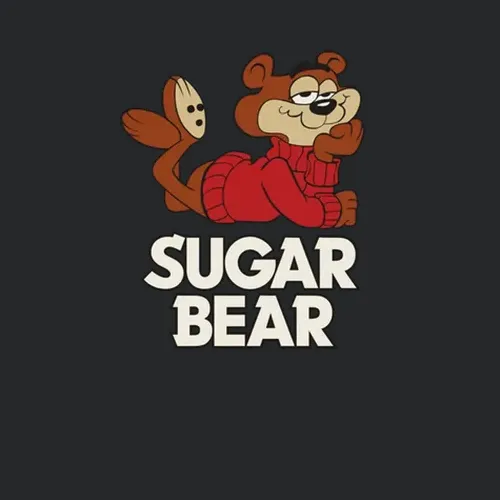 Sugar Bear Sugar Crisp Cereal Cute Cartoon Retro Animation