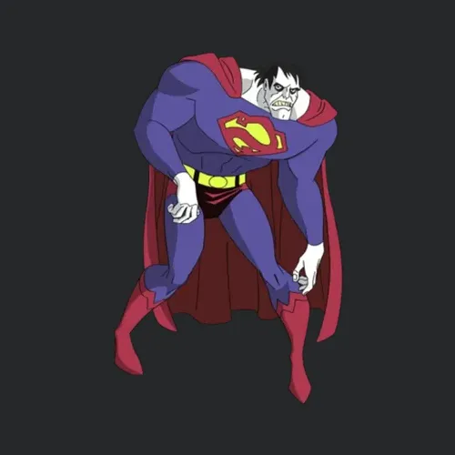 Superman The Animated Series Bizarro Retro 90s Tv Show Fan