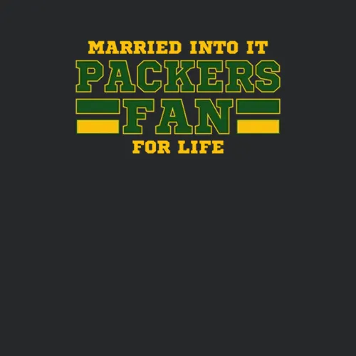 Married Into It Packers Fan Football Green Bay Team Colors