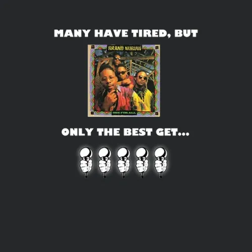 Brand Nubian One For All 5 Mics Greatest Hip Hop Rap Music