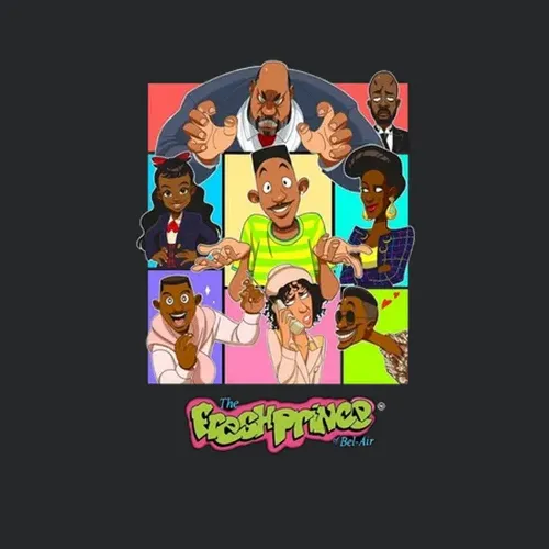 The Fresh Prince Of Belair Tv Show Brand New Classic Black