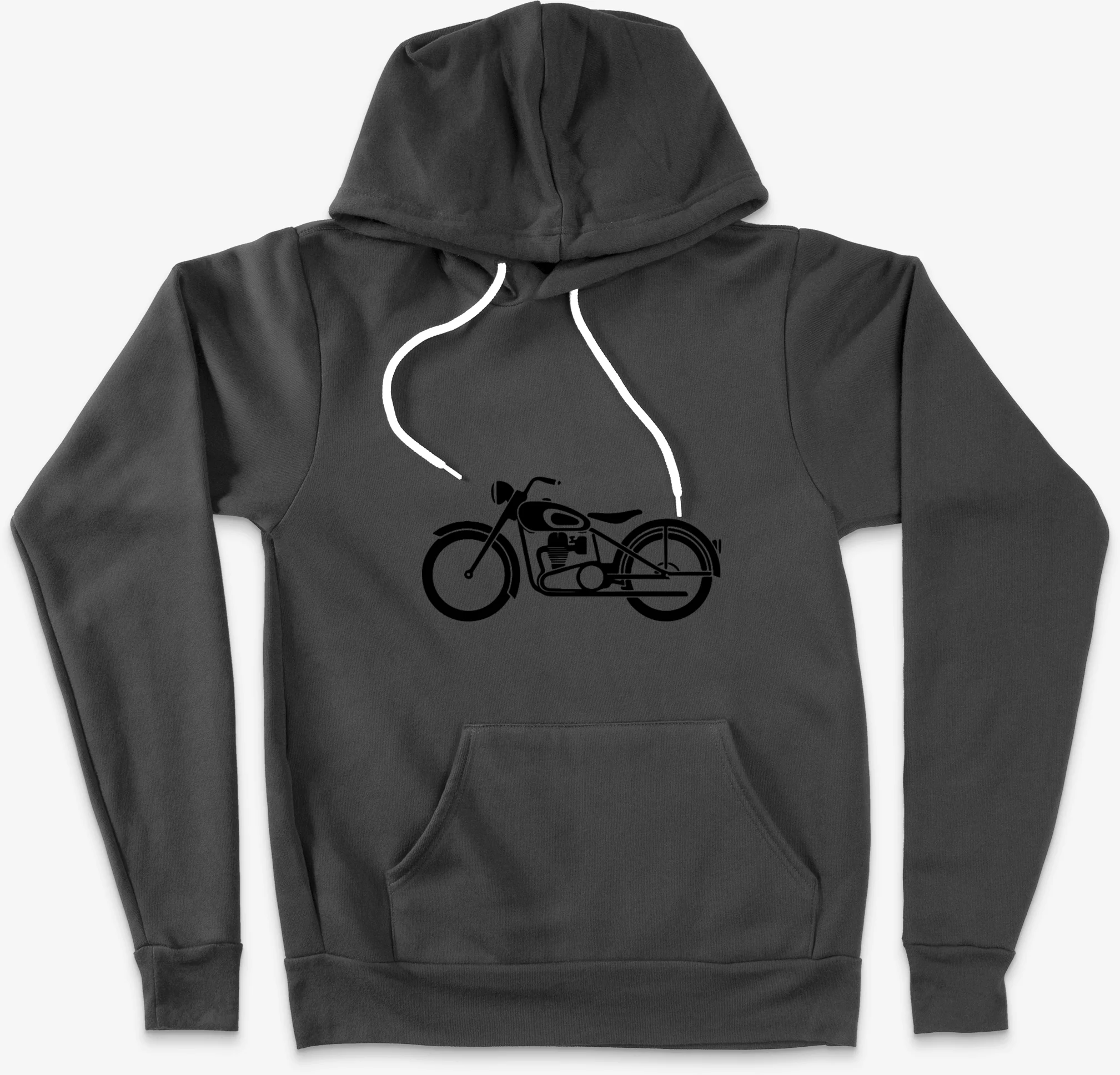 Vintage Motorcycle Old School Rider