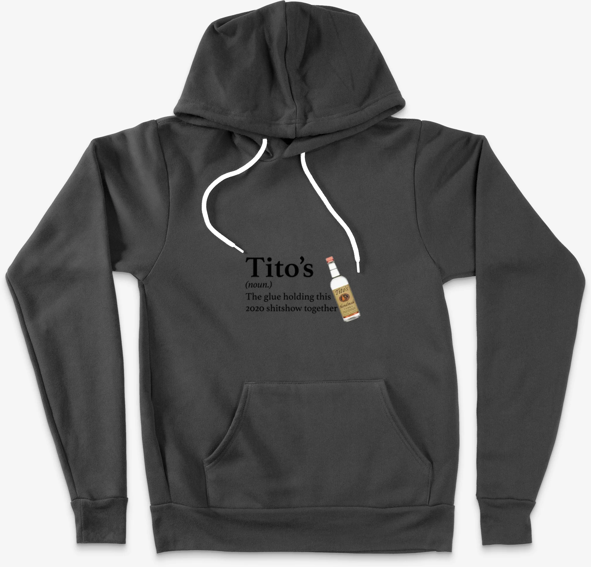 Titos Vodka The Glue Holding This 2020 Shitshow Together Funny Drink Christmas Holiday Holiday