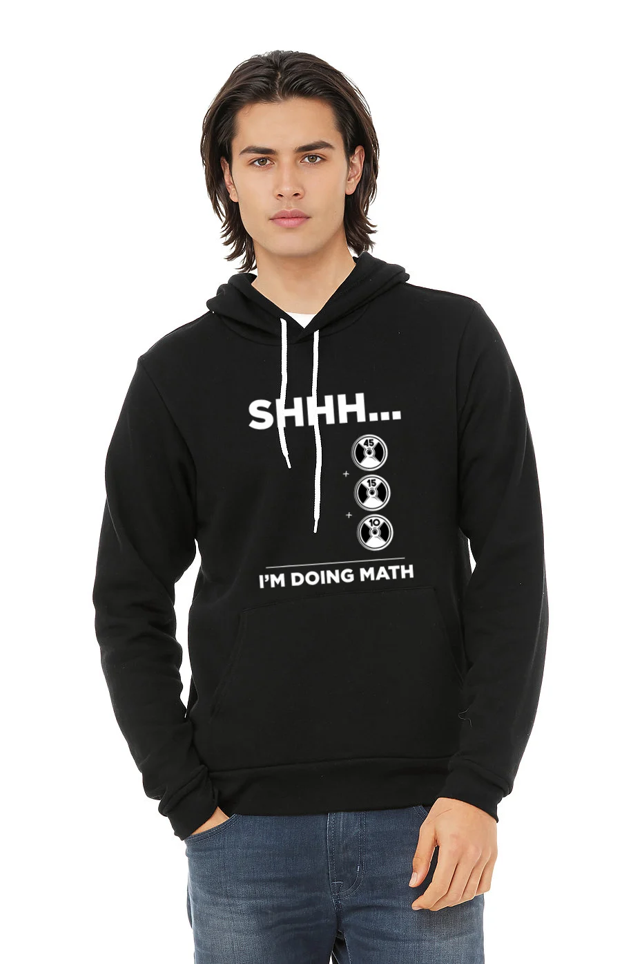 Shhh I Am Doing Math Gym Fitness Math Funny Weightlifting 