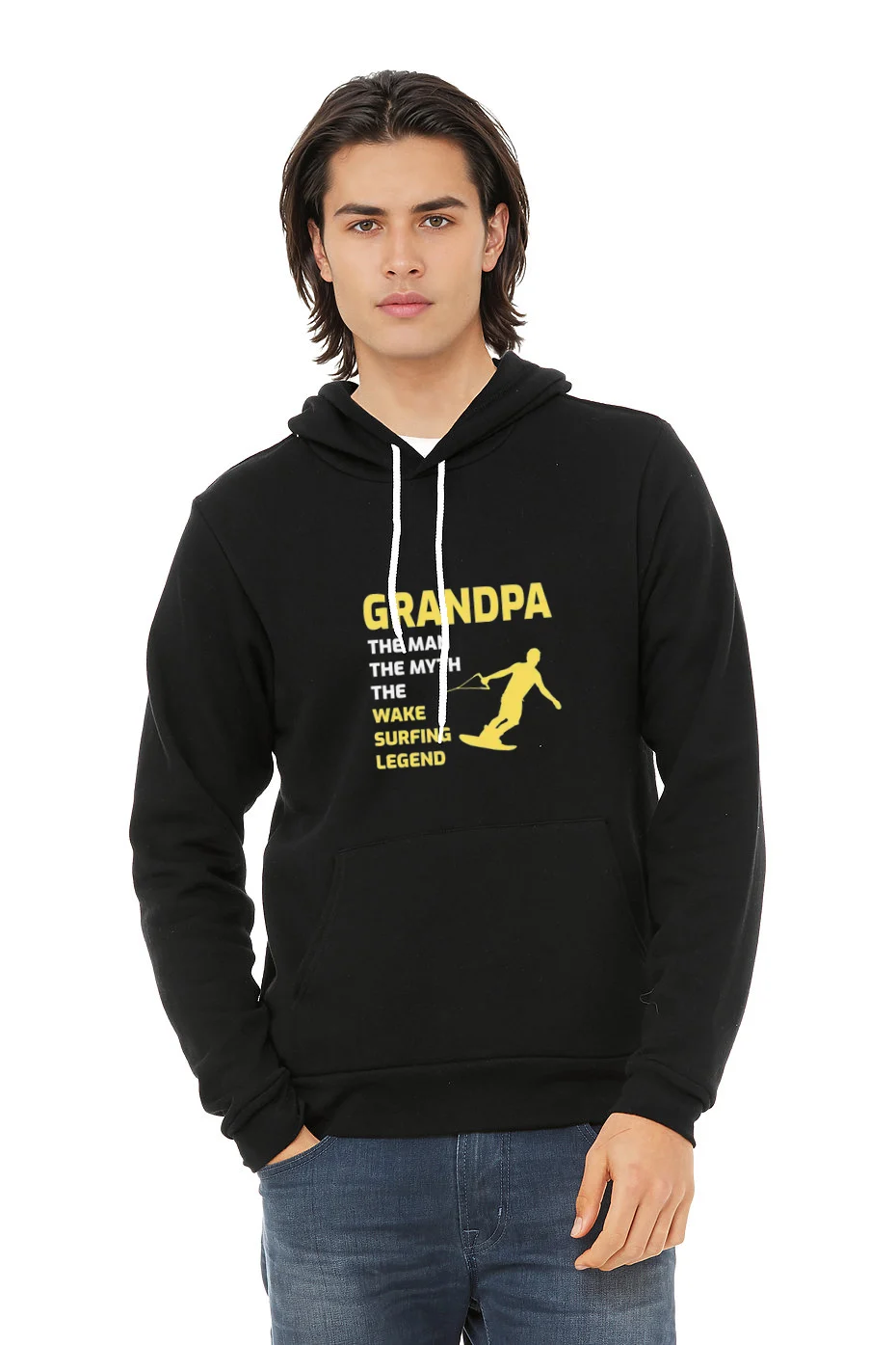 Wakesurfing Grandpa Wakeboarding Fathers Day Gift