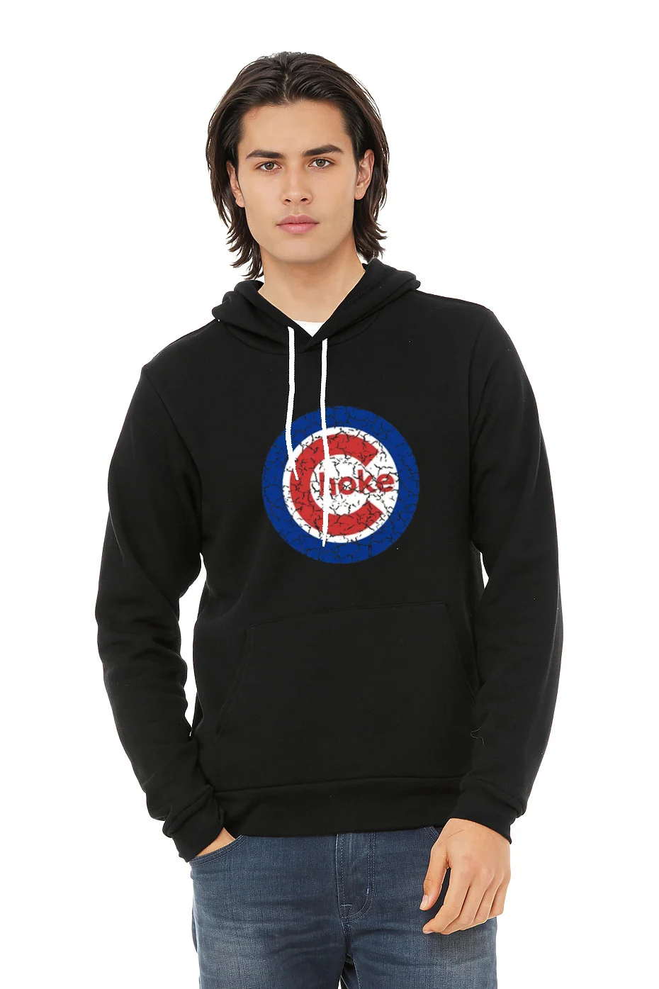 Cubs Choke Logo Distressed Chicago Still Sucks Since 1908 Funny Scrum Parody World Series Fail