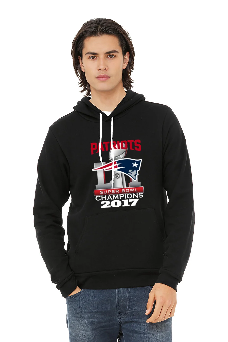 New England Patriots Majestic Super Bowl Li Heart And Soul