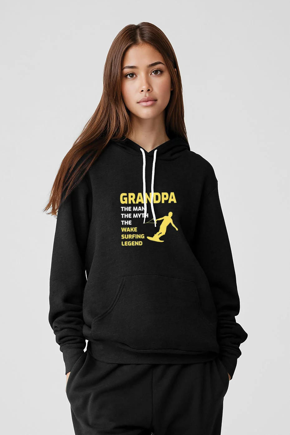 Wakesurfing Grandpa Wakeboarding Fathers Day Gift