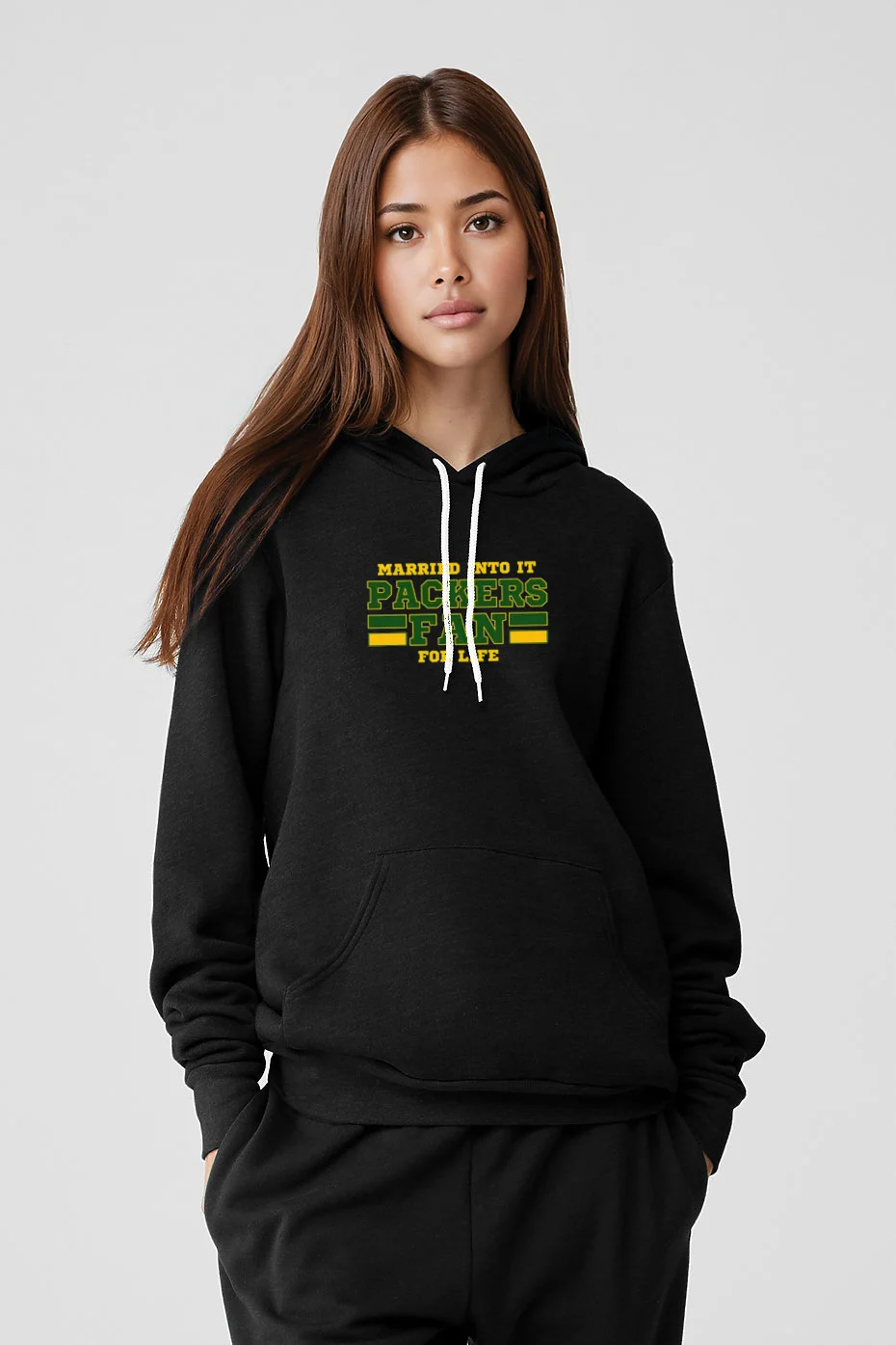 Married Into It Packers Fan Football Green Bay Team Colors