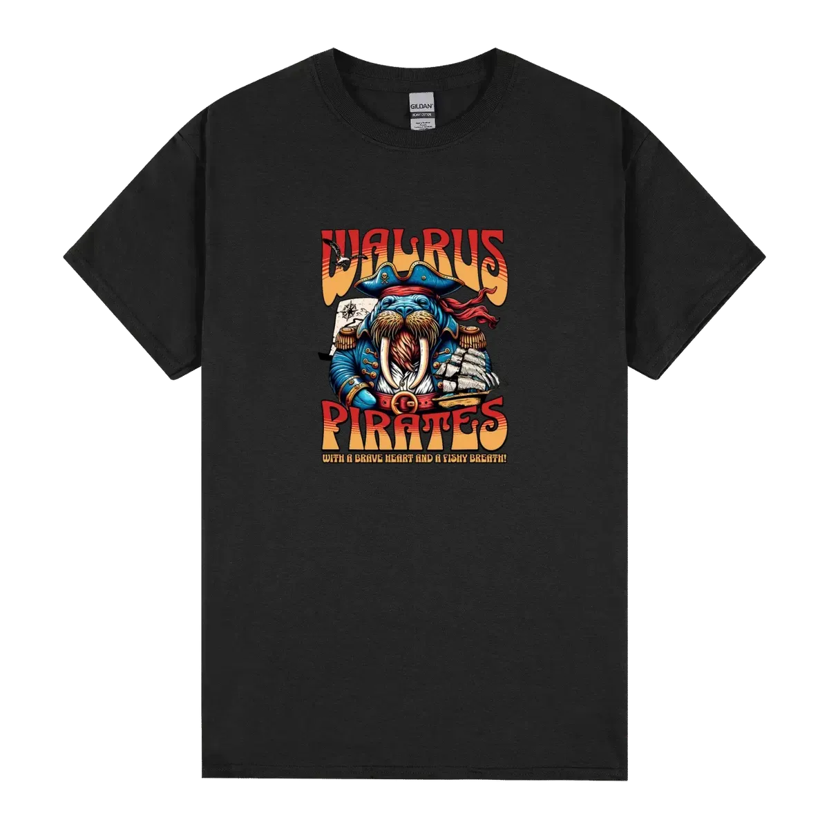 Walrus Pirates Sea Mammal Animal Buccaneer