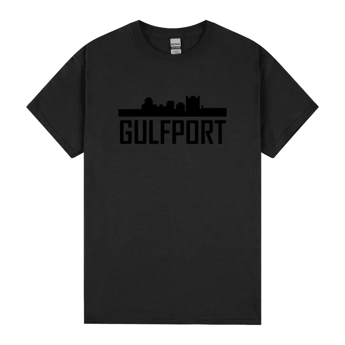 Gulfport Mississippi City Skyline