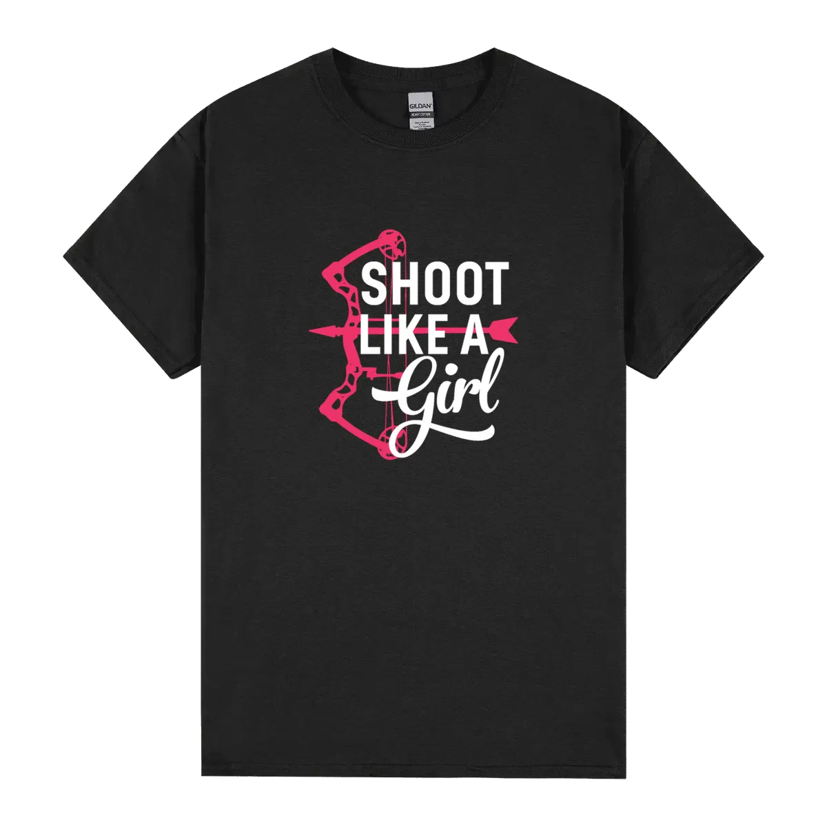 Shoot Like A Girl Archery Bow And Arrow Funny