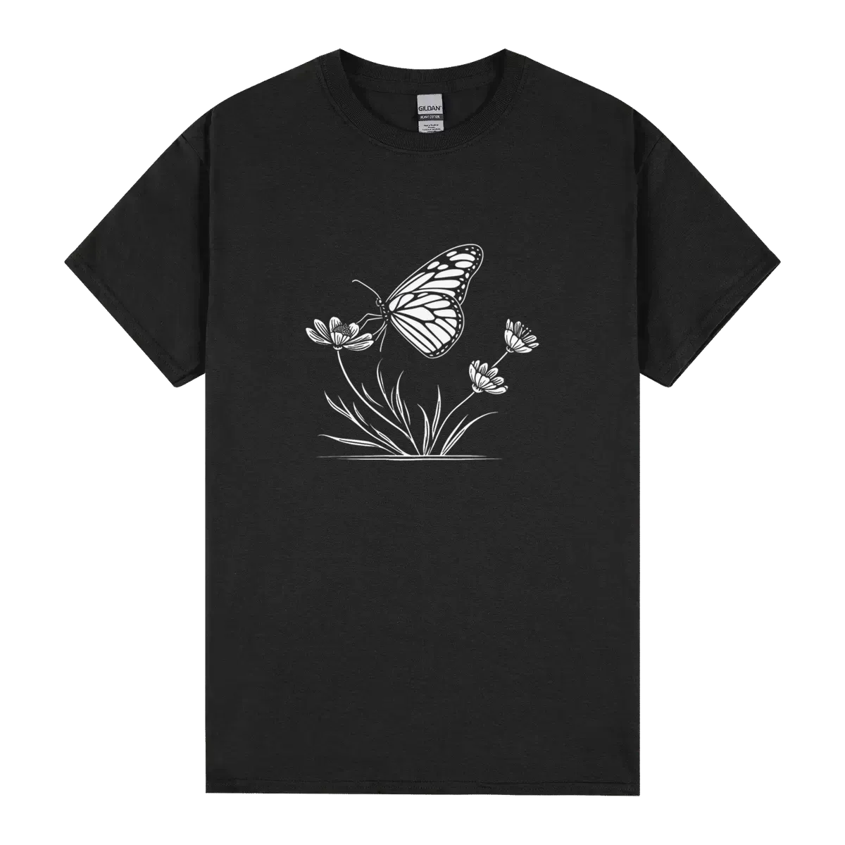 Monarch Butterflys Graceful Landing