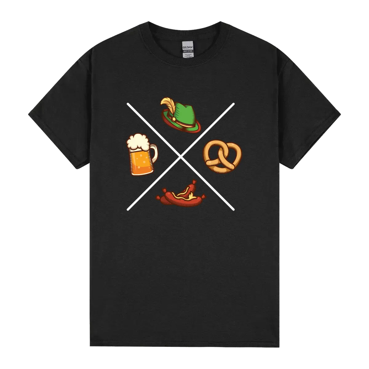 Oktoberfest Essentials Beer Pretzel Bavaria German