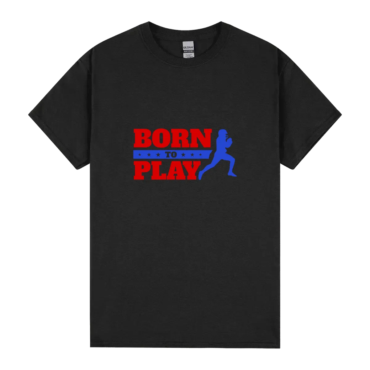 American Football Born To Play Funny Gift Idea
