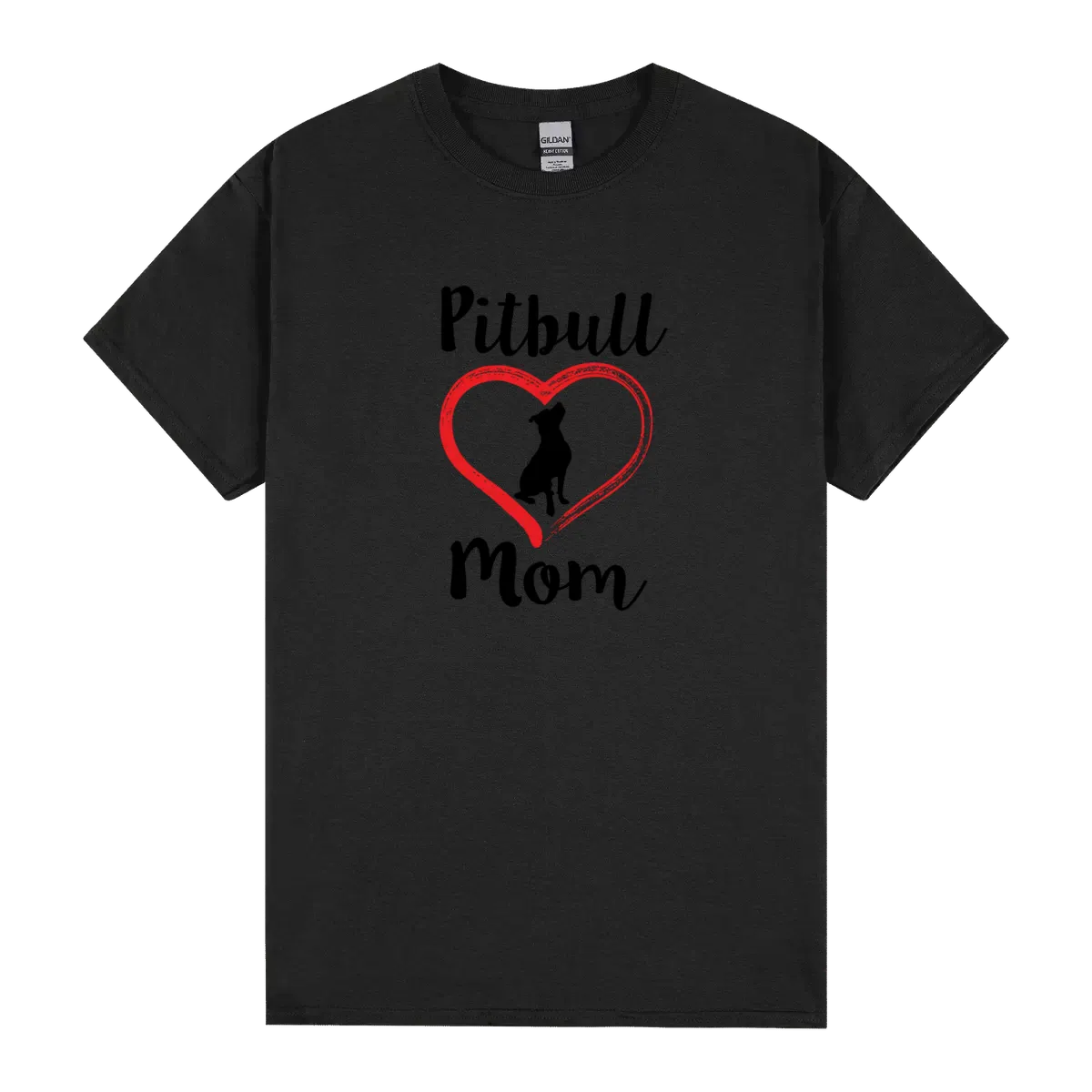 Pitbull Mom Womens Shirt Cute Pit Bull Dog Gift