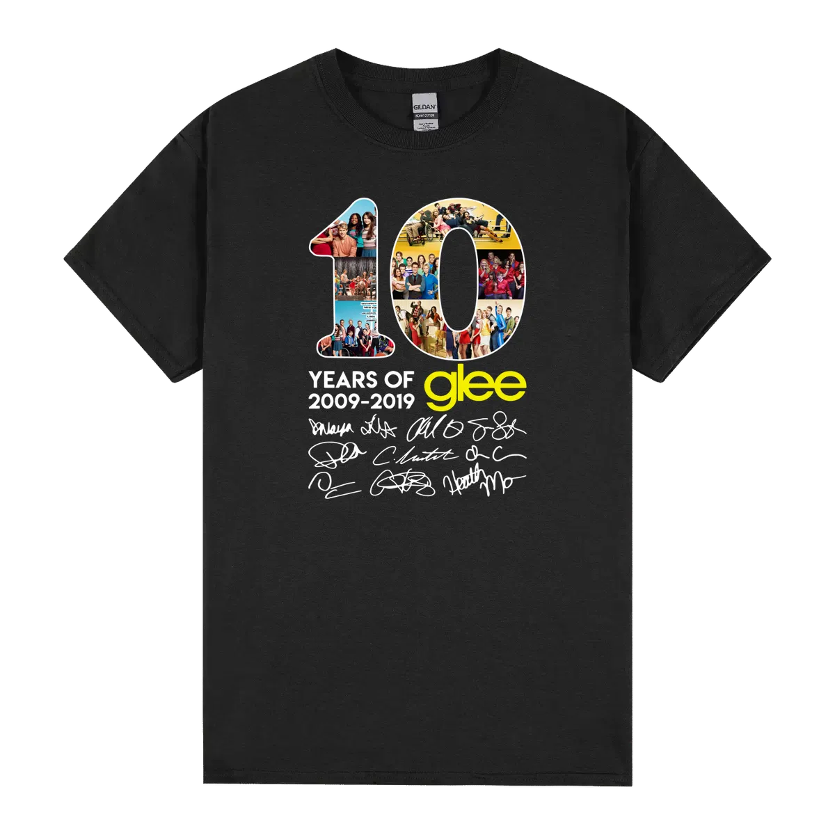 10 Years Of Glee 2009 2019 Signature Thank