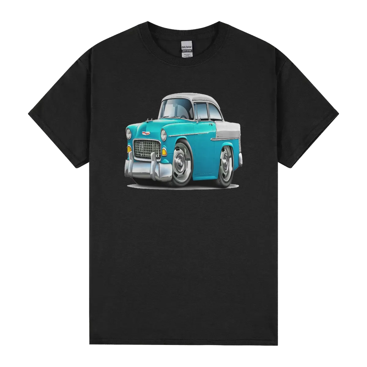 1955 Chevy Belair Turquoise Car Mens Premium