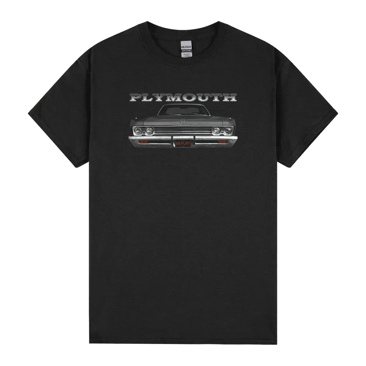 1969 Plymouth Fury Front Black