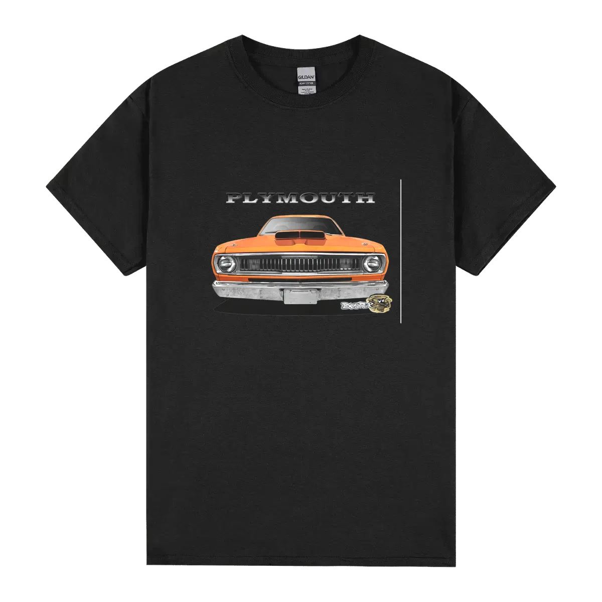 1970s Plymouth Duster Front Orange