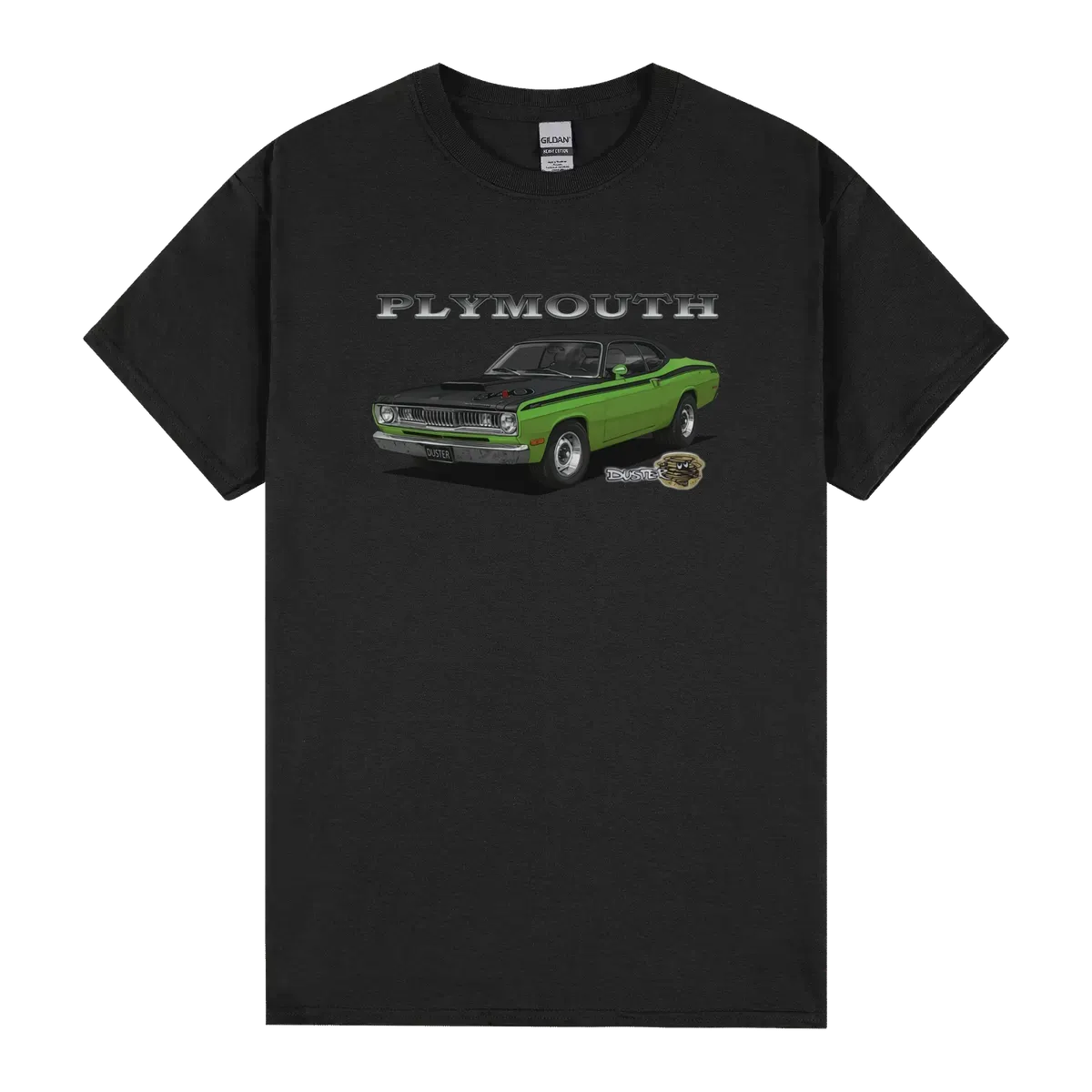 1970s Plymouth Duster Green 340