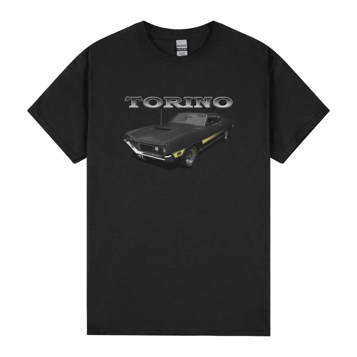 1971 Ford Torino Black