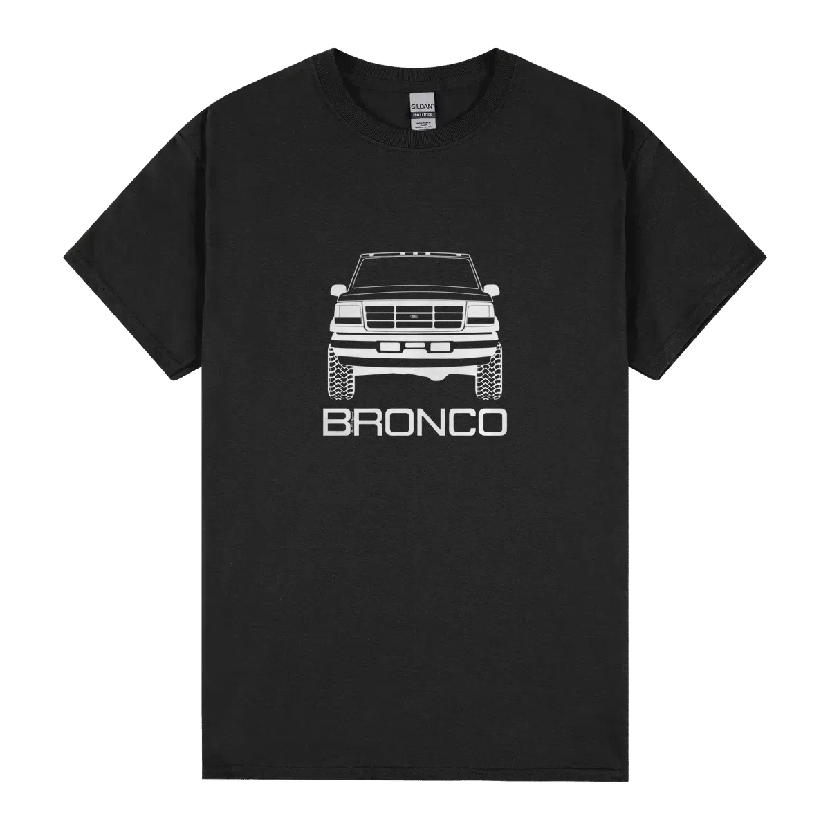 19921996 Ford Bronco Front White Print