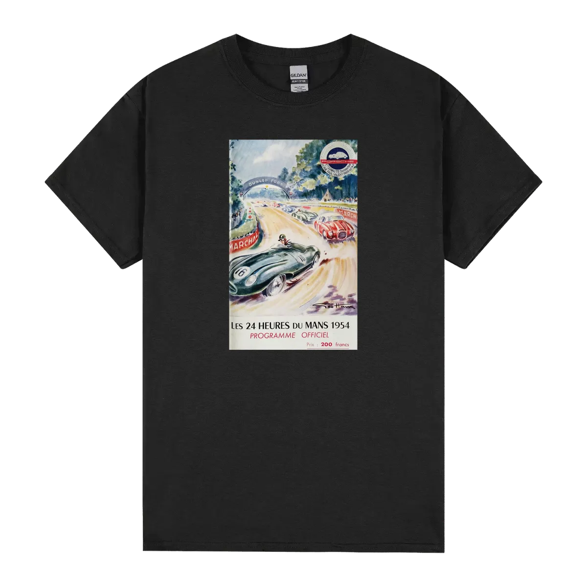 24hs Le Mans 1954 Vintage Poster