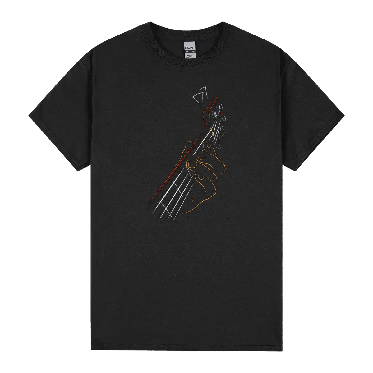 Active Bass Guitar Rock Music T Graphic Guit