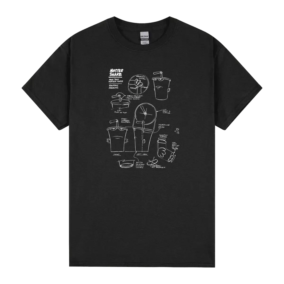 Aqua Teen Hunger Force Master Shake Sculptin Diagram