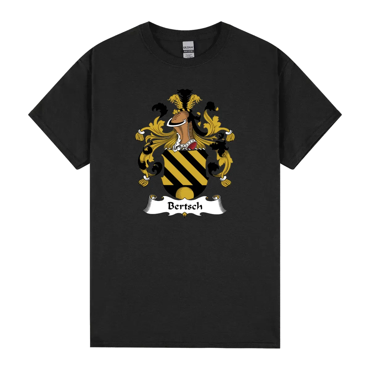 Bertsch Family Crest German Family Crests